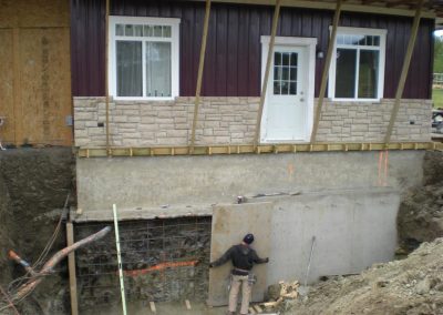 9′ High Underpin