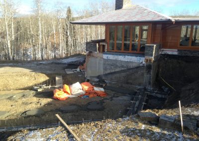 Custom Parkade Footings