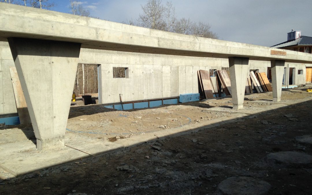 Parkade Walls, Columns & Beams