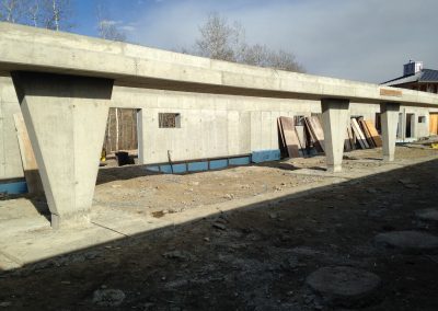 Parkade Walls, Columns & Beams