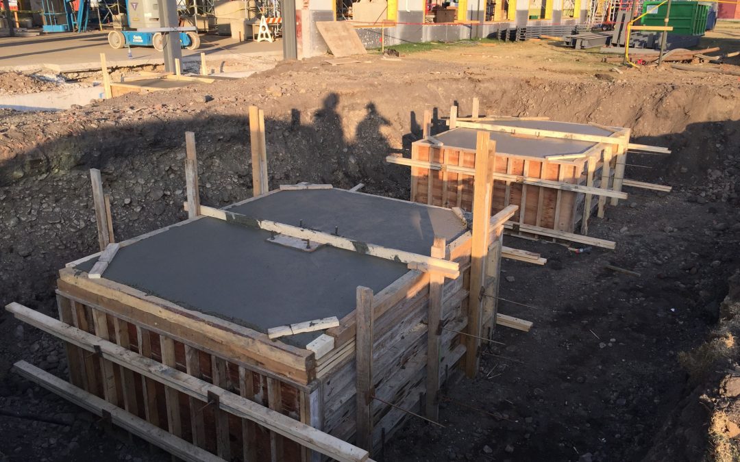 CP Rail Footings